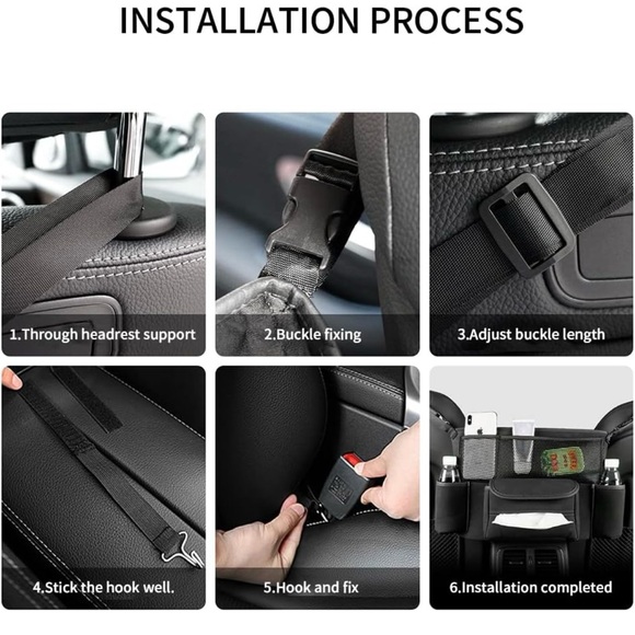 Car Handbag Holder Between Seats - Picture 3 of 4